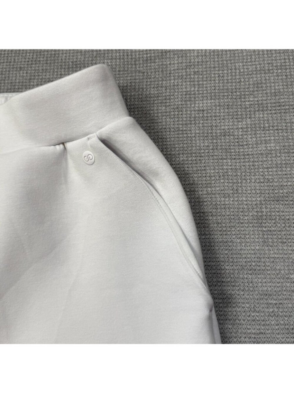 CALIA Soft Scuba Sweatpants Womens Size XXL Light Gray Nimbus Cloud Pocketed - Picture 5 of 13
